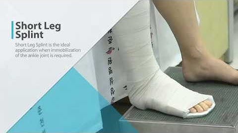 [VCS-BLTECH] SHORT LEG SPLINT