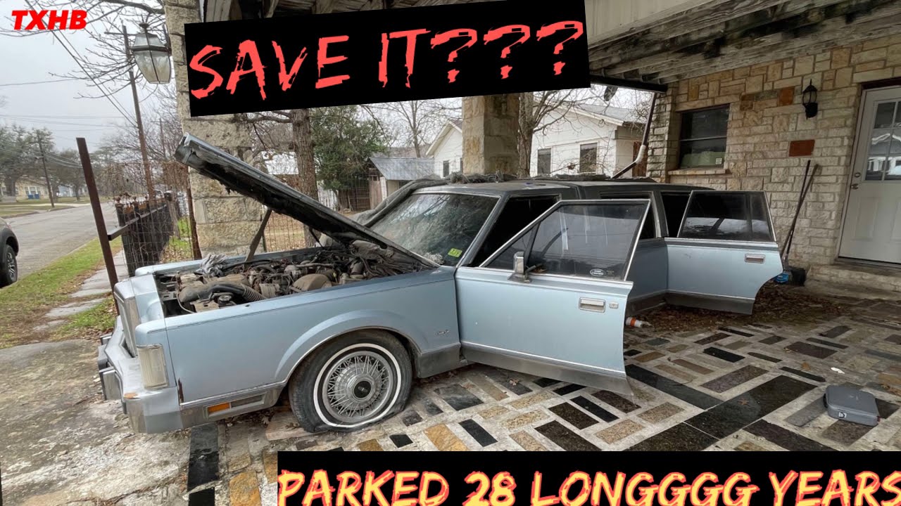 Should We Rescue This Abandoned 80s Limousine???