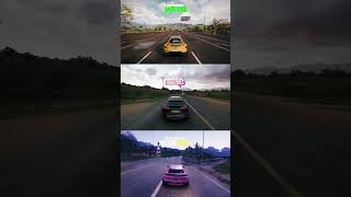 The Crew Motorfest vs Forza Horizon 5 vs NFS Unbound Turbo Sounds  #thecrewmotorfest #fh5 #nfs