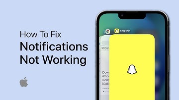 How To Fix Snapchat Push Notifications Not Working on iPhone