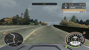NFSMW Circuit #9 Hillcrest Boundary 1st Lap 1:26.89 Lotus Elise By ZimanX