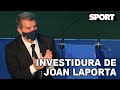 JOAN LAPORTA 🔵🔴 INVESTIDURA COMO NUEVO PRESIDENTE DEL FC BARCELONA