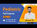 Pediatric full course by roshan sir  nursing online classes by testbooklive