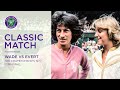 Chris Evert vs Virginia Wade | Wimbledon 1977 Semi-final | Full Match の動画、YouTube動画。