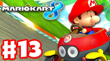 Mario Kart 8 - Gameplay Part 13 - 100cc Shell Cup (Nintendo Wii U Walkthrough)