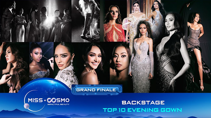 [Exclusive] BACKSTAGE Highlight for TOP 10 EVENING GOWN Competition | Miss Cosmo 2024