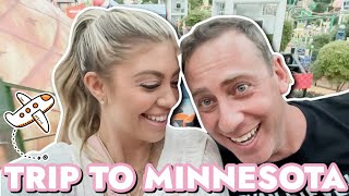 TRAVEL VLOG TO MINNESOTA + MEETING MY BOYFRIENDS FAMILY @THEMILLERS