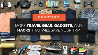 Awesome Travel Gear, Gadgets, and Hacks That Will SAVE Your Next Trip  32 Items!