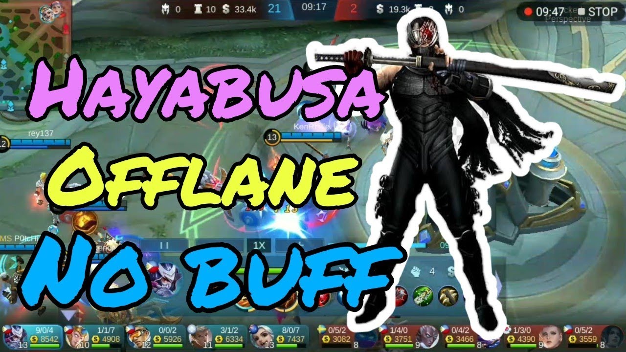 Hayabusa Offlane no buff 2020