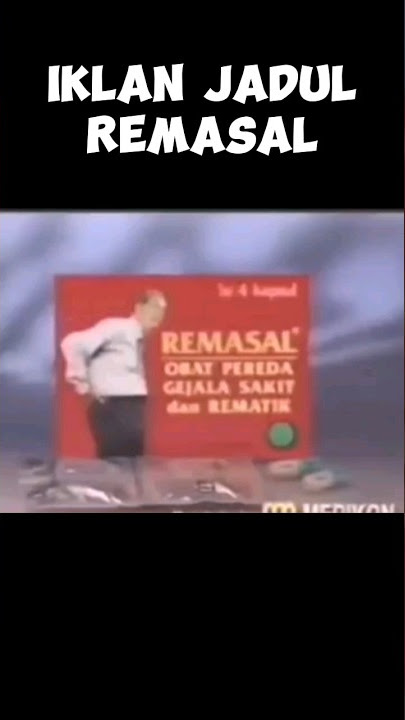 Iklan jadul remasal #nostalgia #jadul #iklanjadul