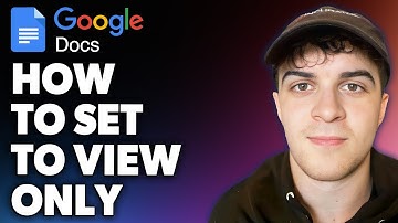 How to Set Google Doc to View Only (Full 2024 Guide)