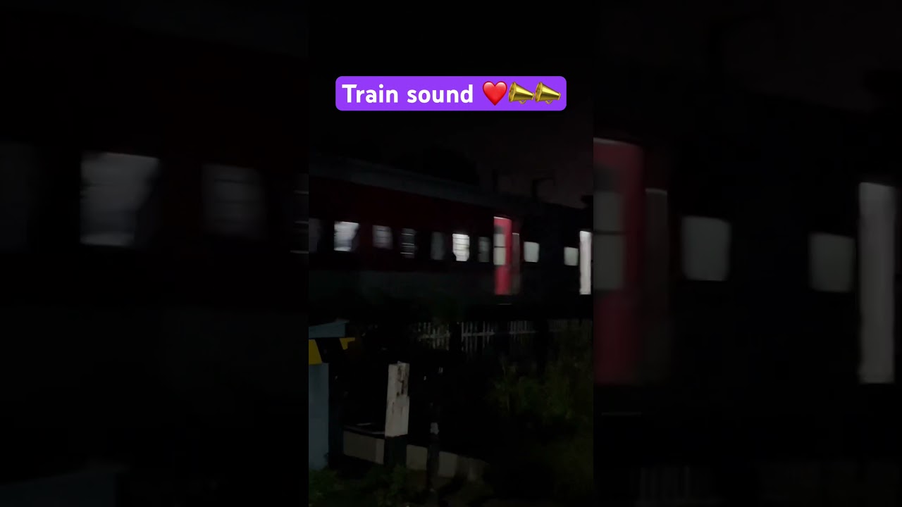 Raw Train Vibes 🚆 | Pure Train Sound | Real Passing Train ASMR