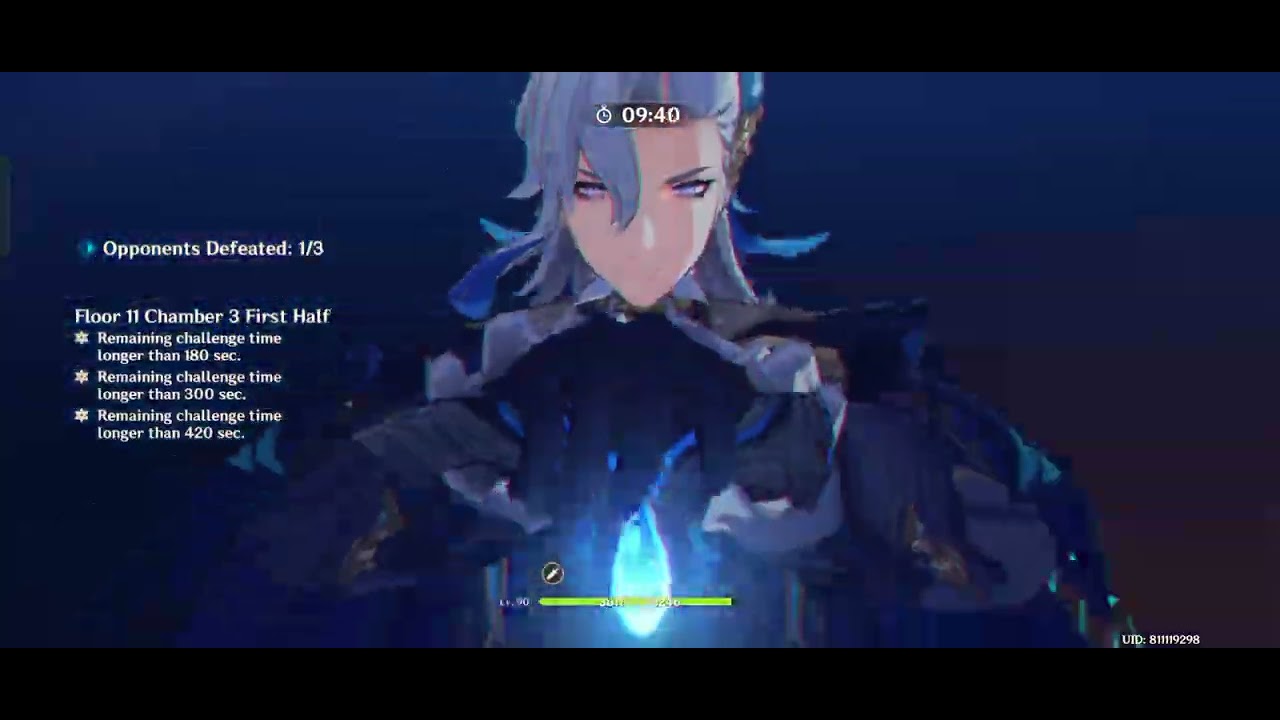 Genshin Impact 6.3 Abyss run floor 11 