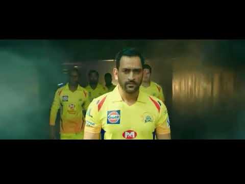 CSK  MS DHONI  SATISFY  I AM A RIDER SONG