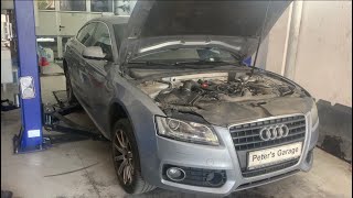 Audi A5 front bumper replacement