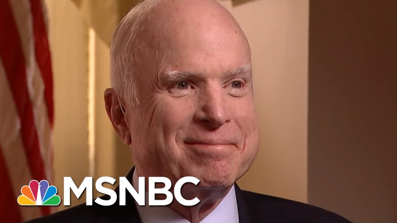 Malcolm Nance John McCain Was A Giant Not Just In U S Navy AM Joy 