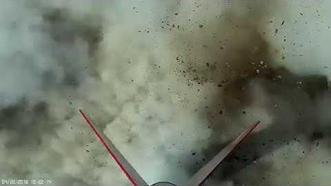 Red rocket drag separation of fin can