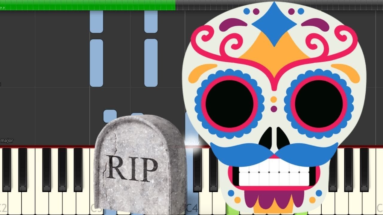 Ismael Rivera Las Tumbas Piano Cover Midi tutorial Sheet app Karaoke