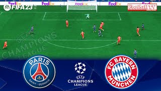 FIFA 23 | Paris SG vs Bayern Munich | UEFA Champions League 2023 | Full Match | Gameplay PC