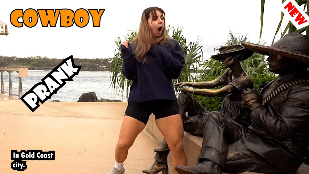 #cowboy_prank. I wanted to pose for picture. but ... lol