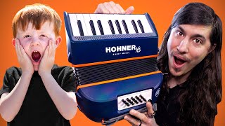 The Perfect Kids Accordion - Hohner XS + Accordion Giveaway