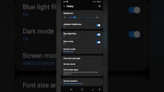 HOW TO TURN ON EYE-PROTECTION MODE OR BLUE LIGHT FILTER #android #how#to screenshot 5