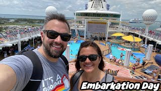 Royal Caribbean Independence of the Seas Embarkation Day