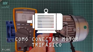 Como conectar motor trifasico (bornera  estrella  triangulo) #PLABS