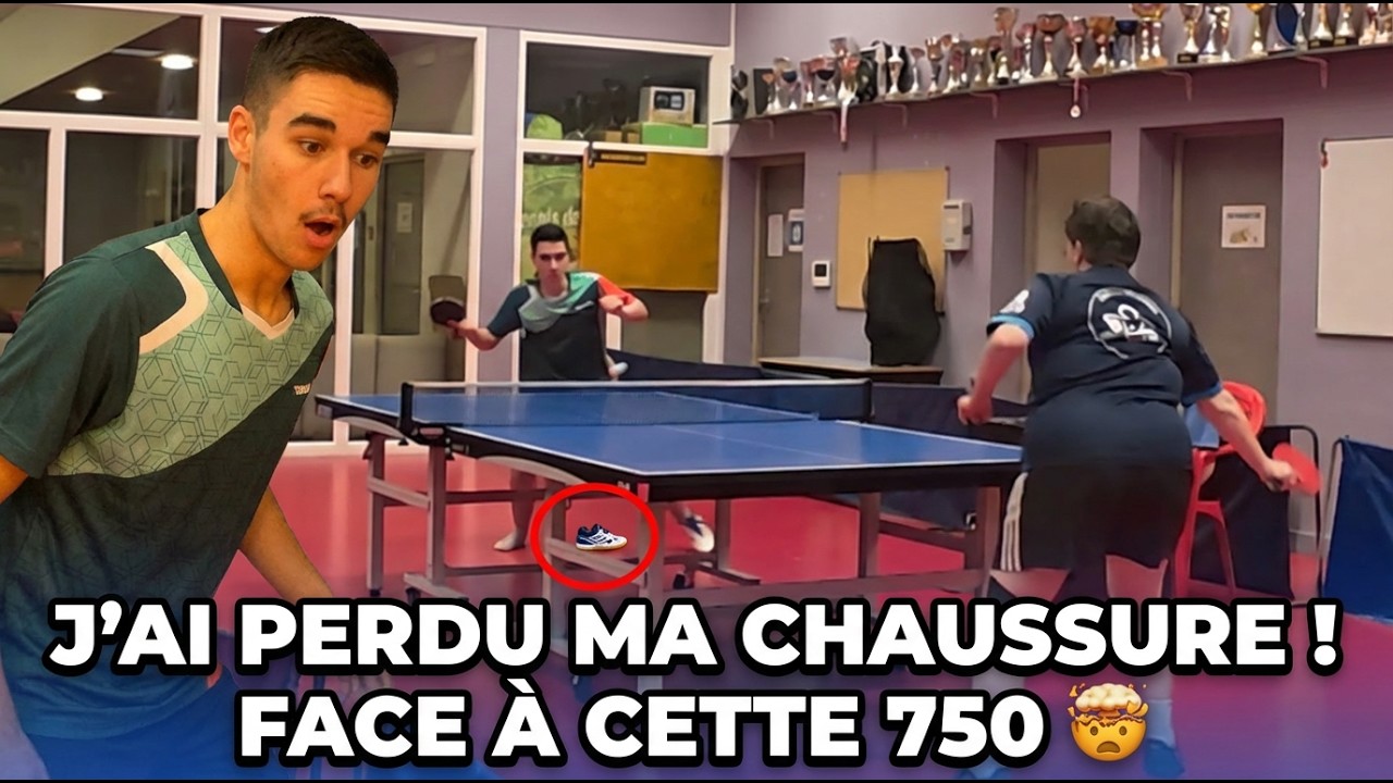 JE PERDS MA CHAUSSURE en plein match face à cette 750 🤯