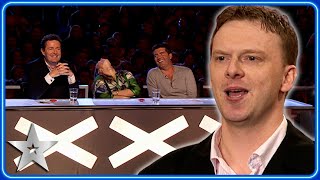 Mike Garbutt Wowed With Hilarious Impressions! | Unforgettable Audition | Britain's Got Talent