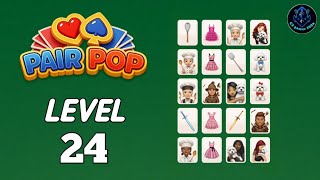 Pair Pop level 24 Solution Walkthrough | Pair Pop: Solitaire Match