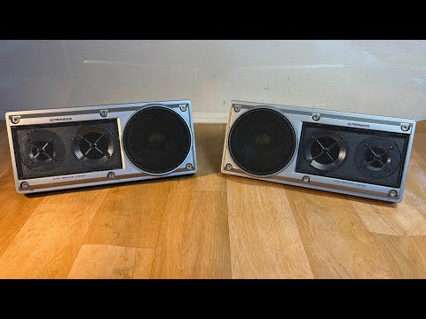 PIONEER carrozzeria TS-X380 光るスピーカー カーオーディオ