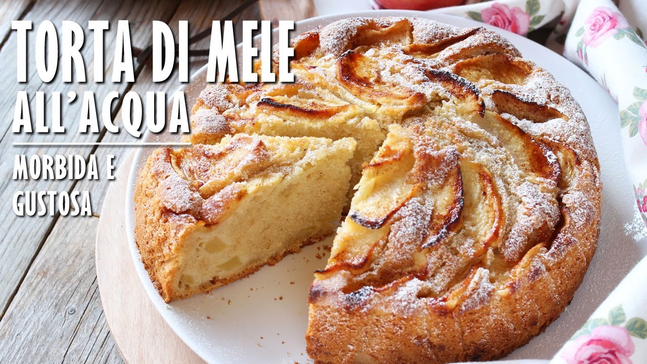 Torta Di Mele All Acqua La Ricetta Di Marianna Pascarella