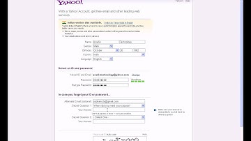 Creating Yahoo Account.avi