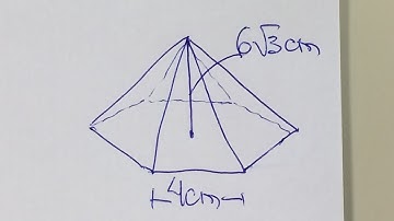 MFUNA | Gm - Recordando - Unifor-CE Como calcular o volume da pirâmide hexagonal regular