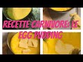 Recette carnivore le egg pudding