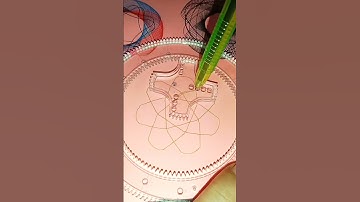 Look how i failed 😩 Spirograph Drawing #spirograph #failed #ytshort #shortfeed #asmr