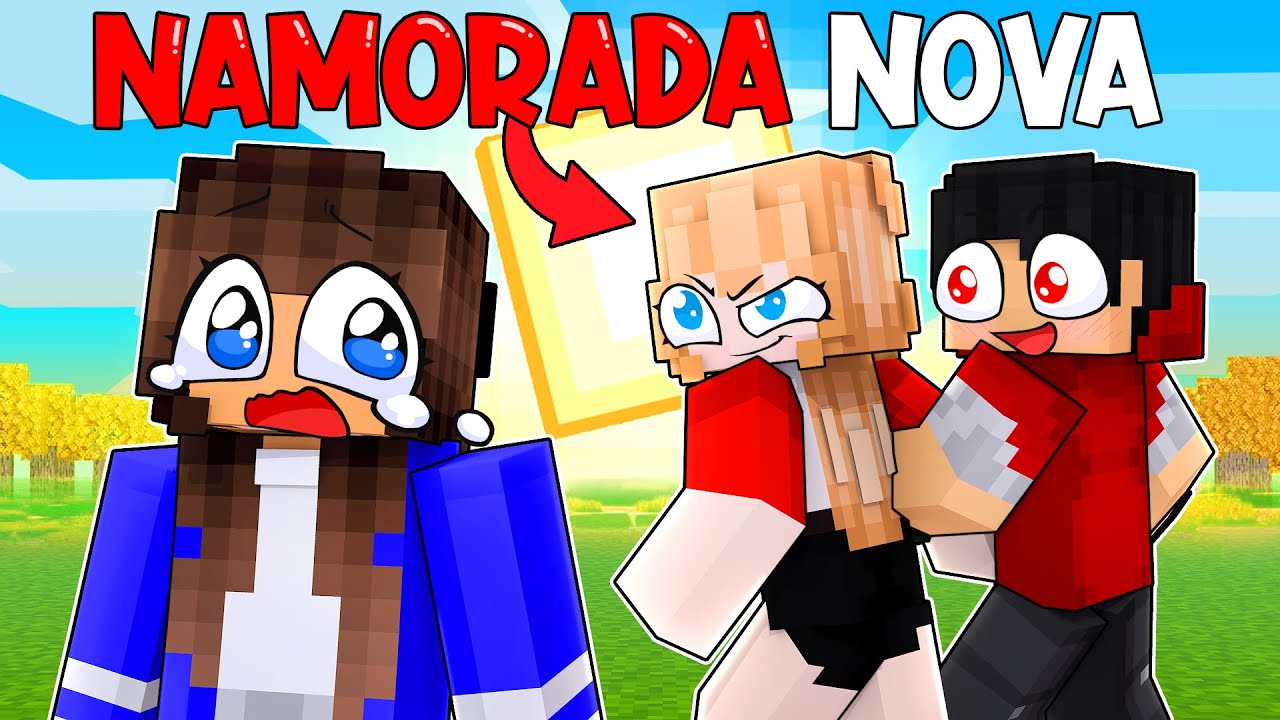 P3DRU TROCOU de NAMORADA no Minecraft