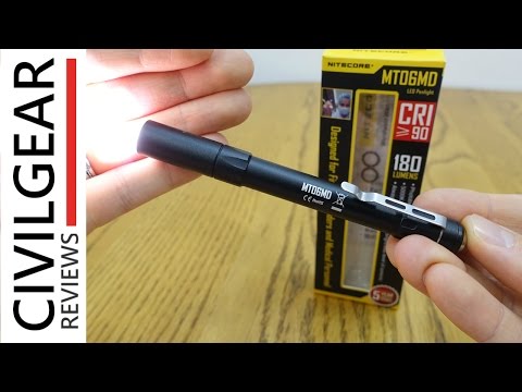 Nitecore MT06MD Penlight Review ... lab coat optional