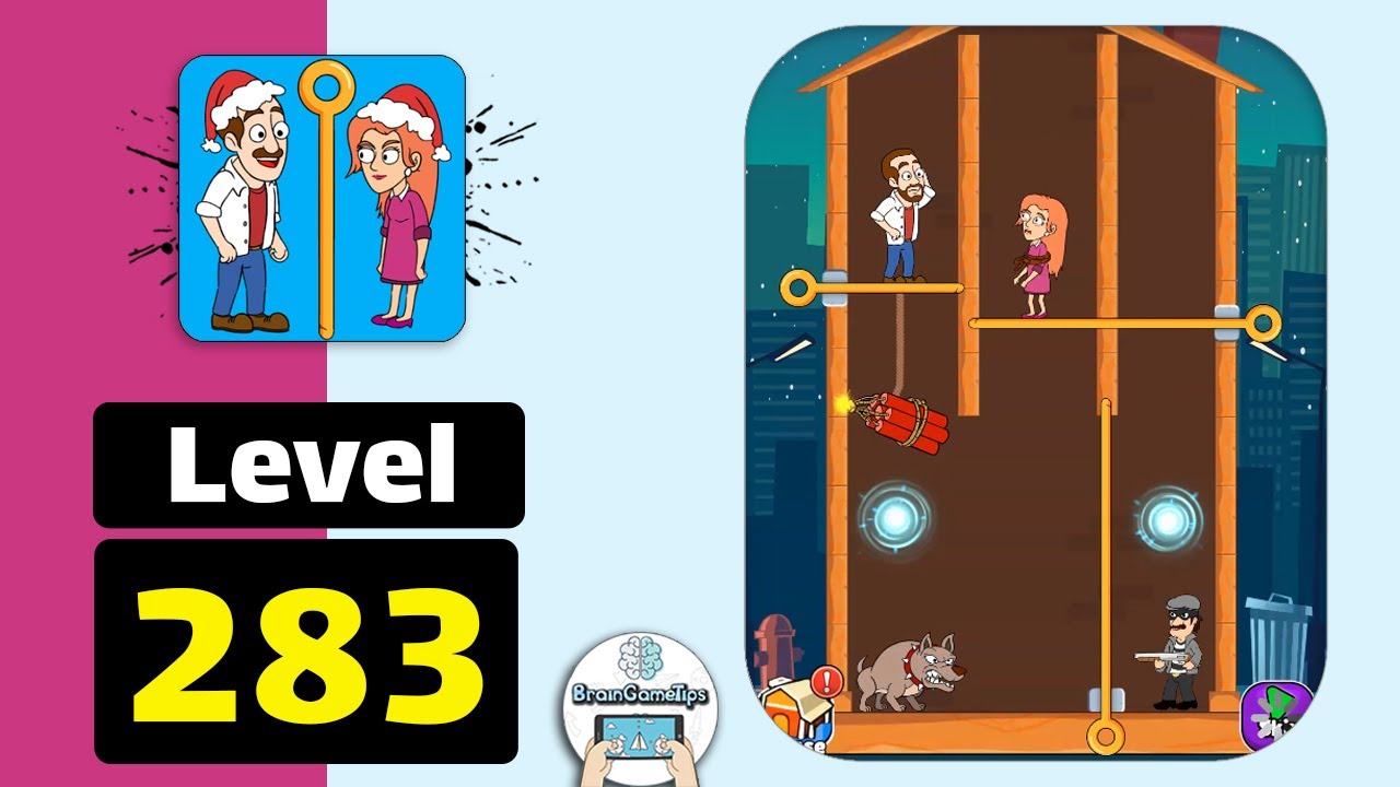 Home Pin: Pull The Pin Puzzle - Level 283 Walkthrough