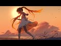 Nightcore - 夕日坂(Acoustic ver./Covered by ちょうちょ) 中日羅字幕