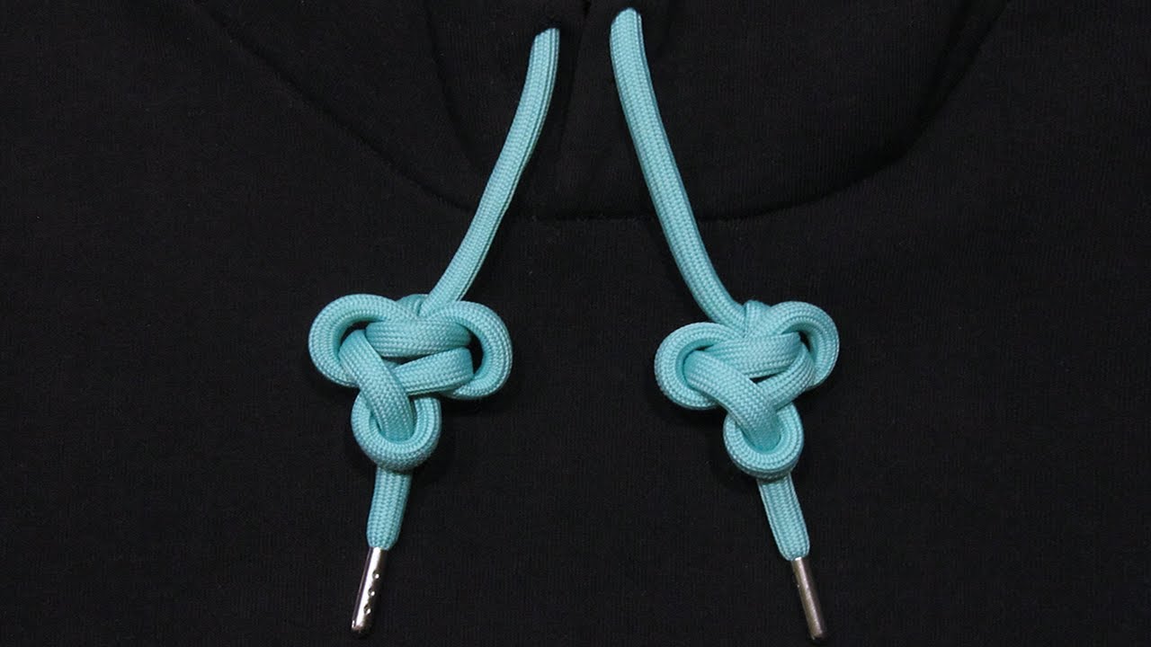 How To Tie Hoodie Strings 🔥 COMMENT FOR PART 2 #fashionhacks #styleti, how to tie hoodie strings