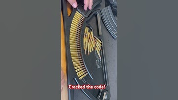 The secret to using the podavach uloader to load AR mags! #ar15