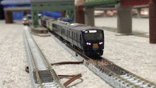 忘年会列車ホリデーパル1号12000系+スシ24-2+185系+スシ24 502+モハ1207と忘年会列車ホリデーパル2号ED62形+24系彗星、きかんしゃトーマス+パーシー+ユーロライナーが走行！