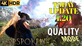 Famous Forspoken Update 1.20 Patch PS5 | Forspoken Quality Mode Gameplay PS5 | Forspoken Update Today 1.20 Net Worth
