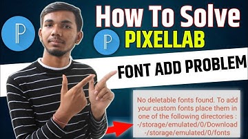 how to solve pixellab font add problem || how to add fonts in pixellab