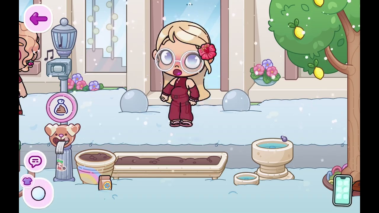 Encontrei uma menininha na rua  Será que a minha filha?  Avatar word 