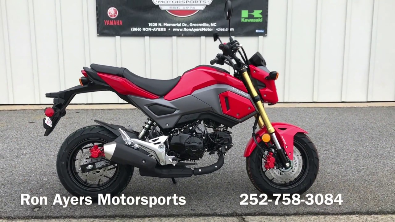 18 Honda Grom Abs Youtube