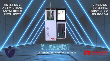 StarDist Automatic Distillation Apparatus-ASTM D86 - ASTM Distillation of Petroleum products