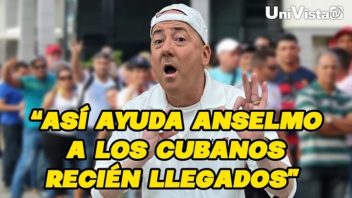 Anselmo dispuesto a ayudar a los cubanos recin lle...